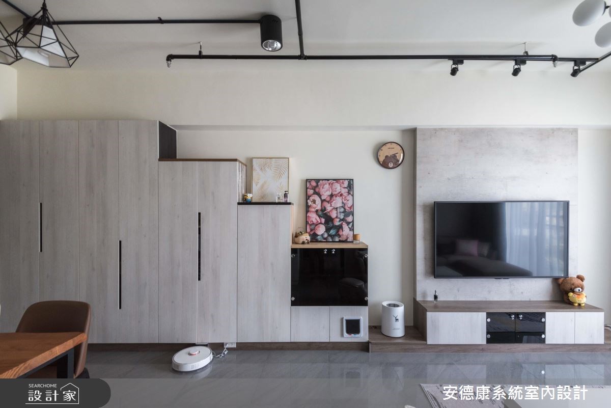 系統櫃機能再進化!打造人、貓都滿意的 Loft小屋