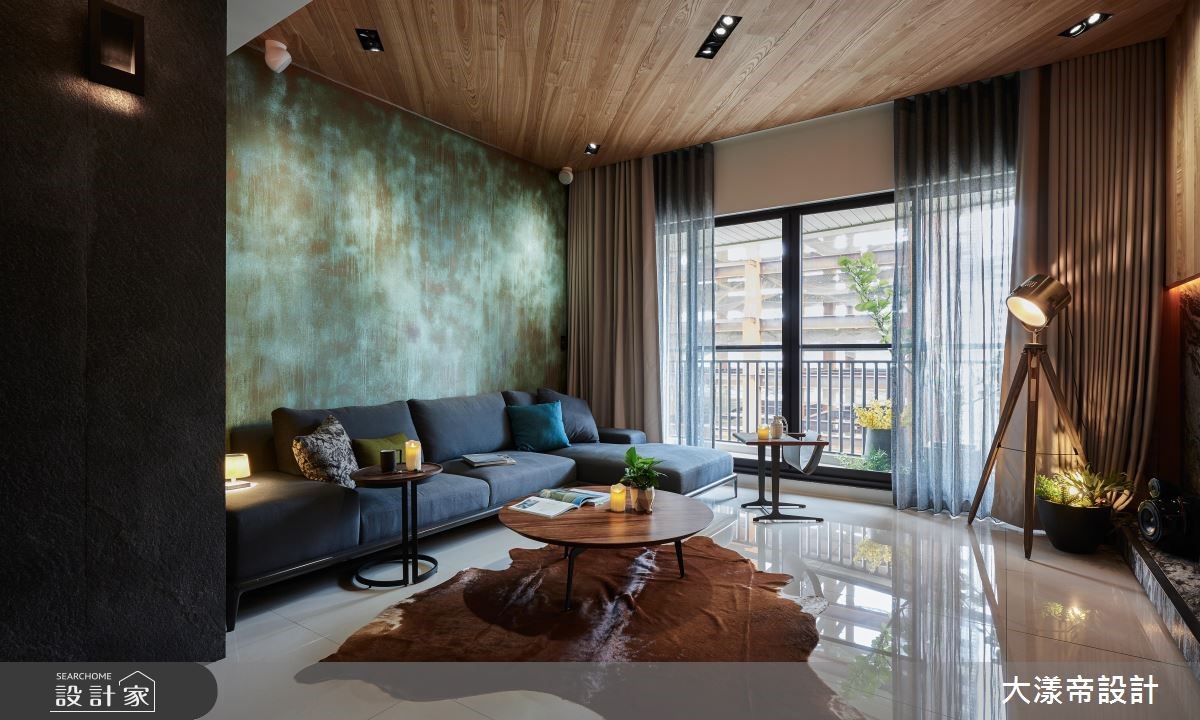 簡約風-新莊室內設計：家化為一幅潑墨水彩，繪出家的理想藍圖