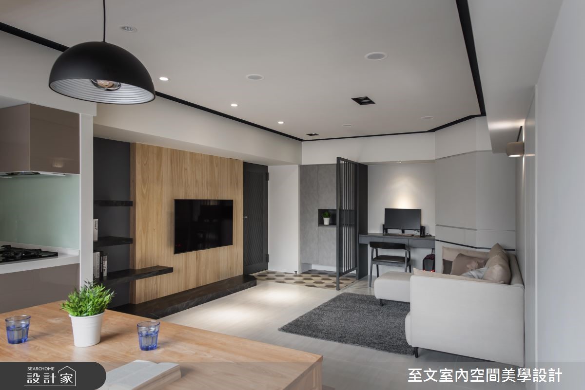 看不見的門片、看得見的俐落!老屋重拾清新風貌