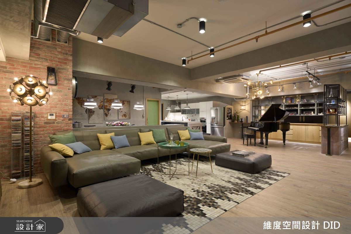 Loft風大宅!他的收藏美術館、她的鋼琴演奏聽