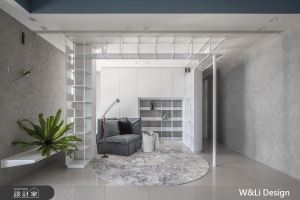 白色鐵件爬上天花板！收納機能混搭隔間創意打造有個性的實用宅邸_視覺圖