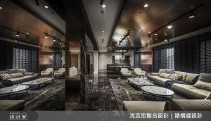 回到私人 Lounge Bar 細品高質量生活！現代風豪宅重現國外故鄉的寬鬆感_視覺圖