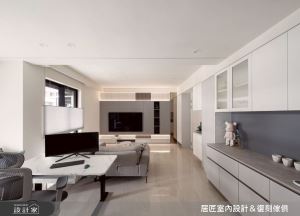 系統板材玩出裝修新高度！窗邊臥榻結合特色收納、備餐櫃與廚具完美整合，連小房間也能發揮絕佳坪效_視覺圖