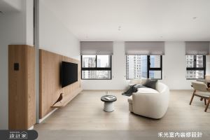 二次合作裝修，迎接新生命的到來!35坪雙拼住宅以簡約為題堆疊溫柔時刻_視覺圖