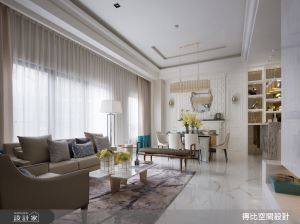 藝術與生活的交匯點：輕柔典雅的85坪新古典豪邸，實現家的溫度與質感！_視覺圖