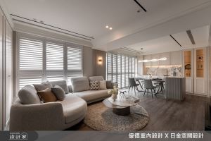 36.2坪圓弧語彙與柔和色調，交織新古典優雅宅_視覺圖