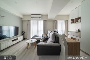 高雄三民區新成屋改造提案！百萬預算打造新婚夫妻的北歐風夢幻小宅_視覺圖