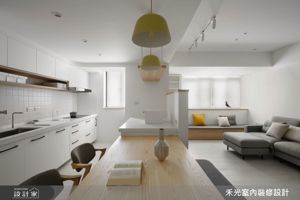 23坪簡約宅翻轉老屋超清爽，開放格局釋放生活新氣象！_視覺圖