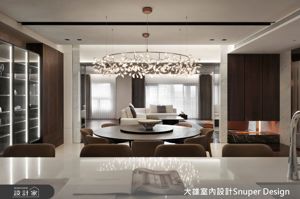 揉捻開放佈局與流暢動線，形塑優雅的現代風都會豪邸_視覺圖