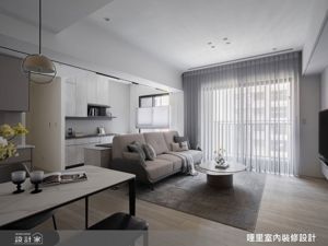 21坪現代宅的極簡魔法，光影與材質交織靜謐節奏_視覺圖