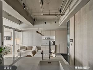 小宅大機能！18坪現代風預售屋實現二加一房與開放式廚房_視覺圖
