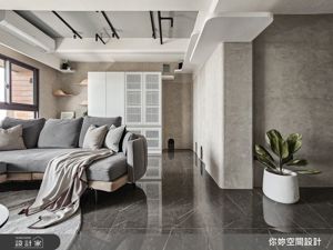「貓咪穿梭的光影之家」──用19坪勾勒人與寵物共生的侘寂混搭宅_視覺圖