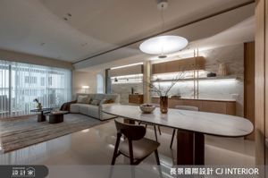 溫柔留白讓奢石點亮家的靈魂！高雄40坪新成屋混搭現代與美式，開啟生活的優雅篇章_視覺圖