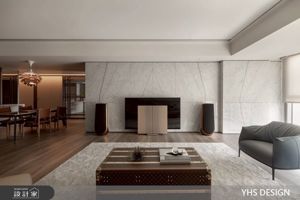 60坪現代英式豪宅，預售屋客變頂奢質感與藝術家具共融_視覺圖