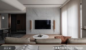 35.59坪頂層現代風住宅，四口之家展現空間美學與生活平衡_視覺圖