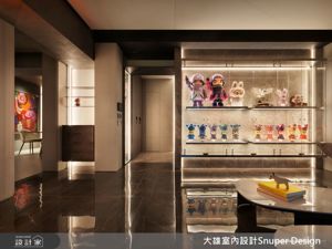 台中57坪現代風住宅設計，潮流公仔收藏與毛孩共生的家_視覺圖