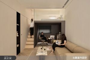 放進微型電影院、風格休憩區！夫妻倆的時尚北歐宅，小坪數也能展現時髦質感！_視覺圖