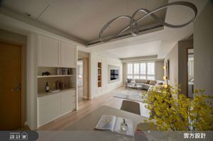 優雅回歸日常！開放式客餐廳與質感主臥，以對稱語彙與美型收納定義溫馨美式居所_視覺圖