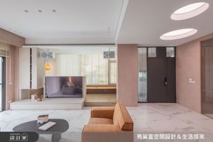 藕紫色輕盈的留白美學，宜蘭126坪侘寂風透天別墅_視覺圖