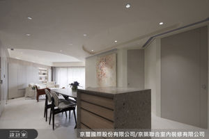 信義區老屋翻修之旅：以雙軸動線X弧形語彙，構築三面採光的理想開放式居所，讓人、建築與自然共生_視覺圖