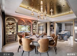 為愛馬仕藏家量身打造！125坪豪宅擁有專屬星空影廳、健身房與雙更衣間，極致工藝構築奢華私密休憩所_視覺圖