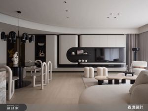 打造專屬的網紅打卡景點！55坪現代宅以青春記憶為詩，娓娓述說家的溫馨故事_視覺圖