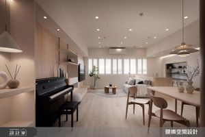 醫師一家人的安心日常，45坪簡約木質宅，以健康建材與人本設計實現理想家居藍圖_視覺圖