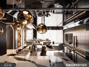 構築奢華時尚與療癒感！現代宅挹注黑派美學魅力，讓醫師屋主回歸心靈的沉靜！_視覺圖