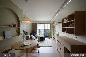 打破標準配置的想像!桃園22.62坪退休宅以雙床設計與貓通道回應家的多元需求_視覺圖