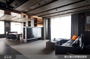 光影流轉藏鋒於內，90坪雙拼宅的人文禪境！實踐雅聚品茗、古董收藏，與自然無界的生活哲學_視覺圖