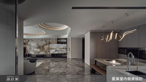 以光為筆，描繪輕奢質感日常!讓竹北 60 坪中古屋娓娓道來低調奢華的空間美學_視覺圖