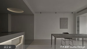 33坪老屋弧形天花與飯店式私領域，完成寧靜且具穿透感的宅邸_視覺圖