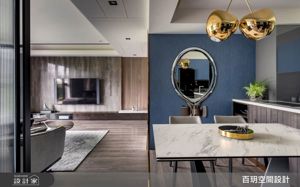 53坪現代風新成屋，開放式公領域與淺藍色凝聚優雅細膩生活！_視覺圖