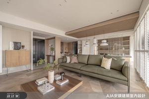 45坪現代風度假感宅邸｜木質調、藝術塗料與北歐家具的溫潤生活_視覺圖