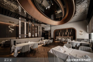 港都跨域設計地標：王品牛排高雄裕誠店｜在光影與波光間，織就「紅玫瑰」的現代法式美學_視覺圖