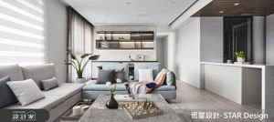 經典不敗的時尚黑白！現代風居宅挹注輕奢品味，實現理想居家生活！_視覺圖