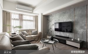  50 坪現代風生活新篇章，告別大眾款裝潢！材質X藝術X光影，還原全室挑高寬闊感_視覺圖