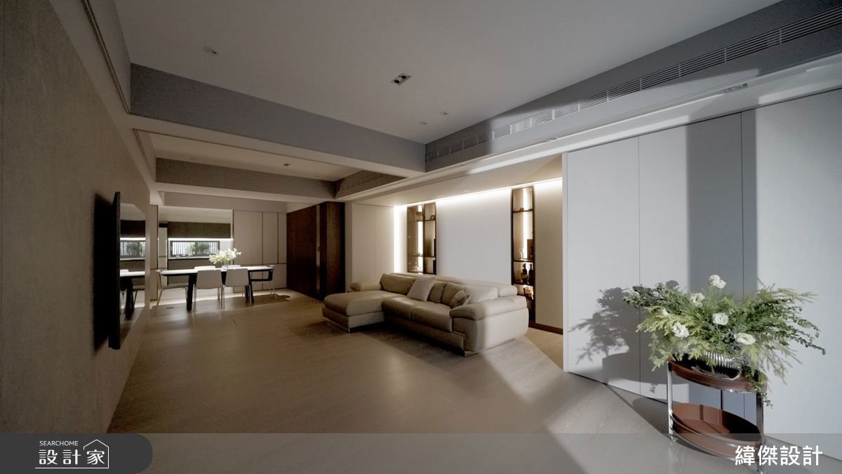 讓風與光重新流動的 40 坪現代宅，從走道解構開始，為老屋找回適合現在的生活節奏_視覺圖