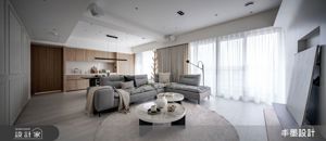 以柔光鋪陳日常層次，37 坪混搭風豪宅重新定義中古屋的人文生活_視覺圖