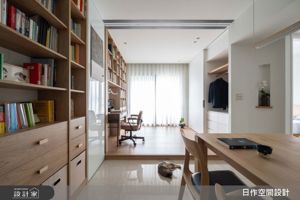 預售屋客變打造愛書人的藏書閣!27坪空間重塑格局，讓自然光走入全室_視覺圖