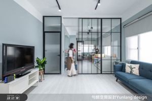 高雄40坪老屋翻新化身趣味工業風!設計的好住商合一，生活也能張弛有度_視覺圖