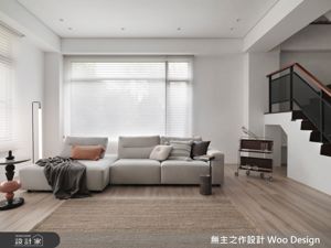 中古屋翻新保留原有櫃體，設計也能不突兀！台中龍井45坪複層住宅翻新，許你一個更好的生活_視覺圖