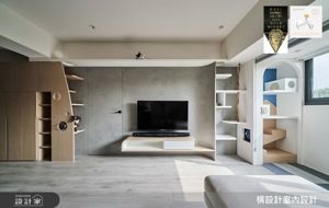 開箱北歐森林感寵物宅！客廳收納櫃變貓跳台，30 年老房翻新化為毛孩共享的自然劇場_視覺圖