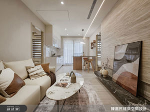 把清爽與留白留給生活，17.3坪的無印風生活提案，一回家就能慢下來的空間節奏_視覺圖