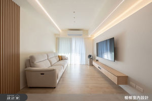 把日和風情搬進日常！台中22坪日系小宅實現三房兩廳格局與海量收納_視覺圖