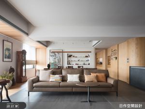 流動在回字動線裡的東方詩意，40年老屋的新中式轉生_視覺圖