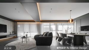 23.5坪住出百坪豪宅氣度！桃園新成屋住宅以俐落線條勾勒精品級生活場景_視覺圖