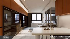 家不一定要黑白灰！38坪高端訂製私宅以愛馬仕橘點綴，讓生活變成你的形狀_視覺圖