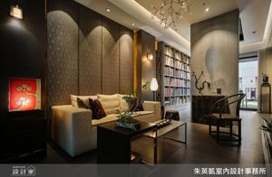 28坪人文禪風商業空間，老屋改造結合庭院景觀成為靜謐接待空間_視覺圖