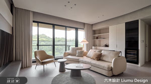 預售屋客變這樣規劃！以弧形光影打造現代高級宅，落塵區、親子滑梯與精品更衣室一次到位_視覺圖